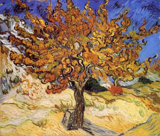 Vincent Van Gogh-Mulberry Tree 1889